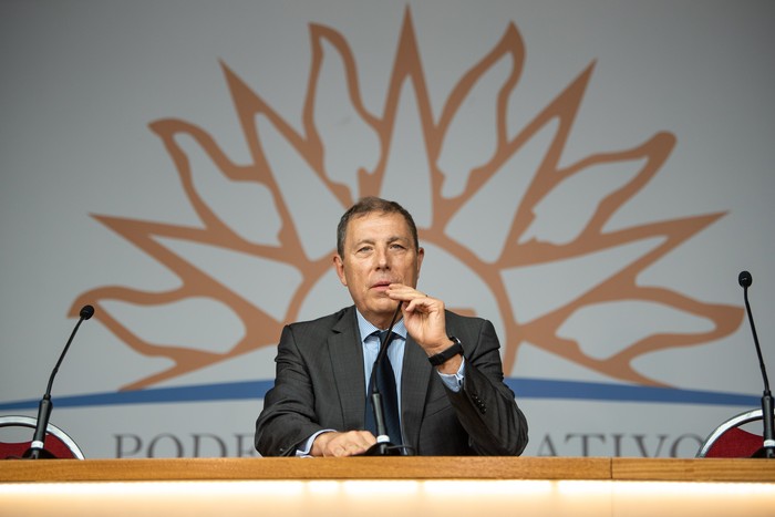 Gabriel Oddone, el 29 de mayo de 2025. · Foto: Gianni Schiaffarino