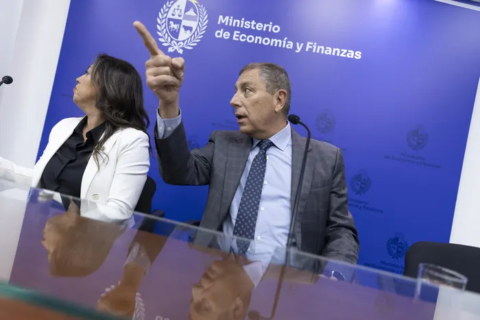 Fernanda Cardona y Gabriel Oddone en el MEF (archivo, 2025). · Foto: Ernesto Ryan