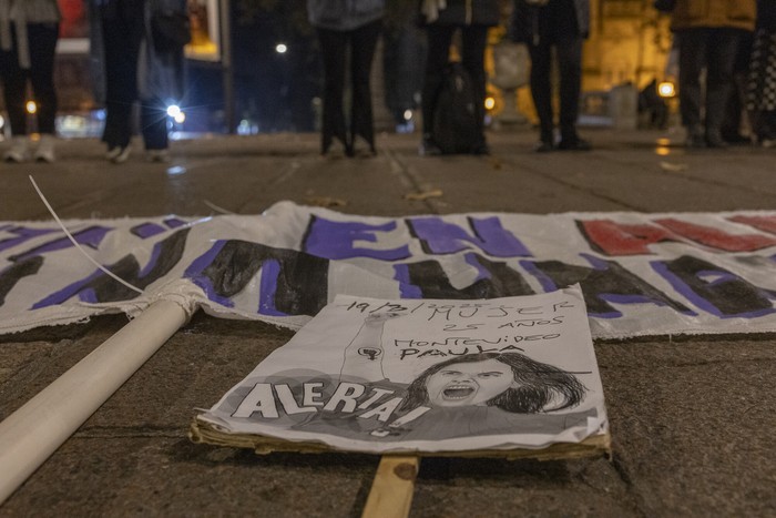 Movilización NI Una Menos, en Plaza Cagancha (archivo, junio de 2025). · Foto: Ernesto Ryan