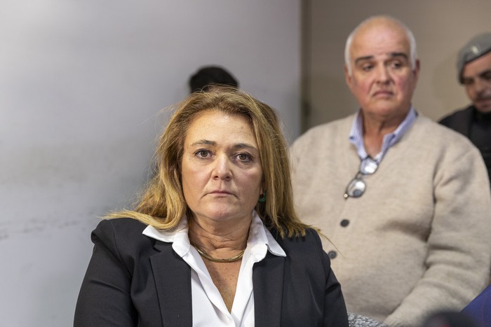 Laura Robatto, durante una audiencia de Gustavo Penadés (archivo, junio de 2025). · Foto: Rodrigo Viera Amaral