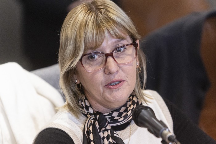 La ministra Cristina Lustemberg. (archivo, junio de 2025) · Foto: Ernesto Ryan