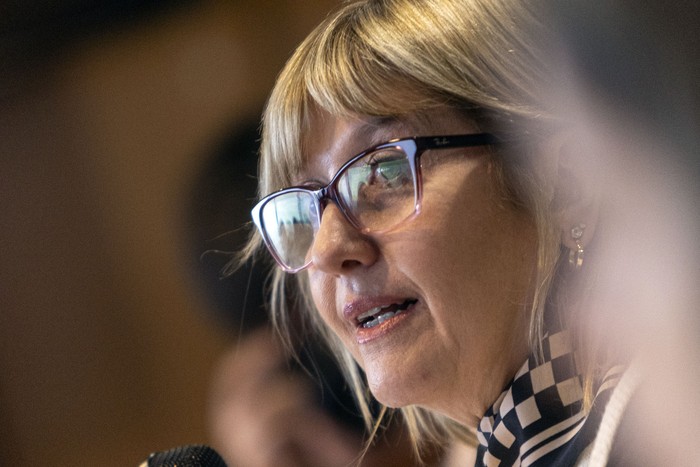 Cristina Lustemberg. · Foto: Ernesto Ryan
