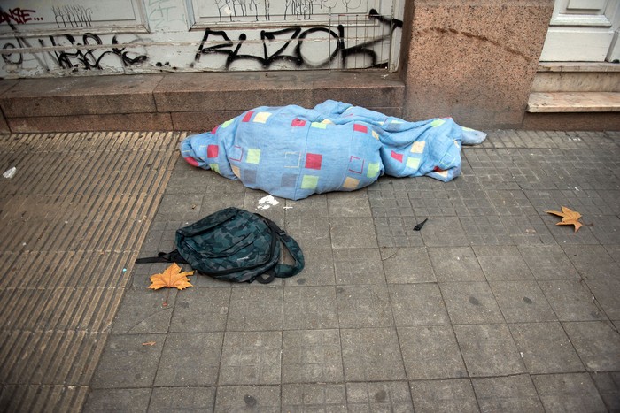 Foto principal del artículo 'En un año se triplicaron las personas en situación de calle en Colonia' · Foto: Gianni Schiaffarino