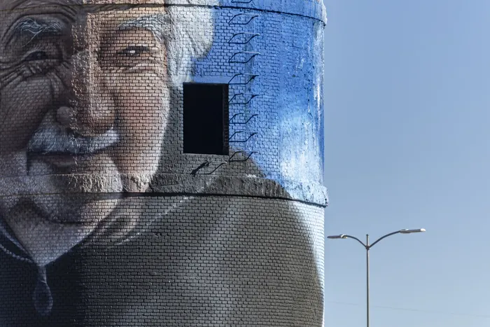 Mural homenaje a Jose Mujica en ruta 1 y camino Tonkinson · Foto: Ernesto Ryan