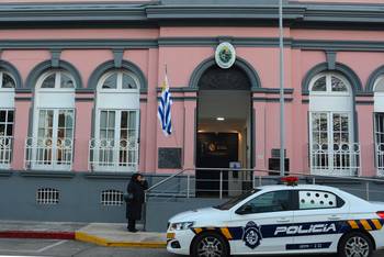 Jefatura de Policía de Maldonado (archivo, junio de 2025). · Foto: Virginia Martínez  Díaz