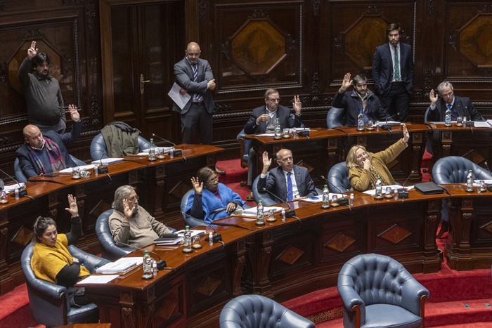 Cámara de Senadores, archivo, junio de 2025. · Foto: Ernesto Ryan