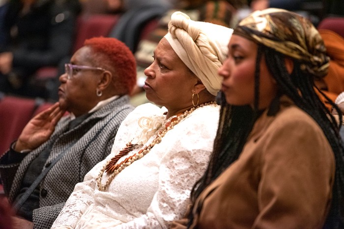 En el marco de el Mes de la Afrodescendencia se presentaron datos, el 1 de julio, en el Anexo de Torre Ejecutiva. · Foto: Gianni Schiaffarino