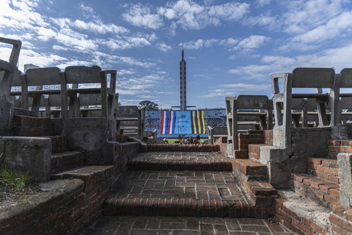 Previa de la final del Campeonato Intermedio entre Peñarol y Nacional, en el estadio Centenario.
(archivo, julio de 2025) · Foto: Ernesto Ryan