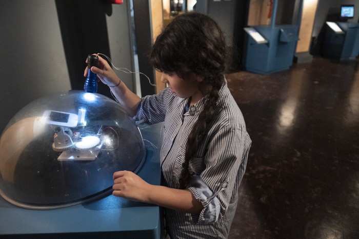 Museo Ciencia Viva, el 11 de julio, en el subsuelo del Planetario. · Foto: Alessandro Maradei