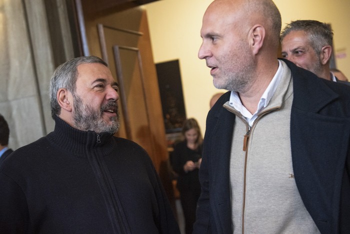 Mario Bergara y Francisco Legnani. (archivo, julio de 2025) · Foto: Gianni Schiaffarino
