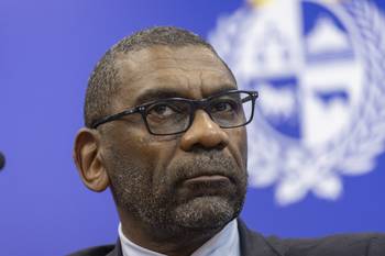 El ministro de Ambiente, Edgardo Ortuño. · Foto: Rodrigo Viera Amaral