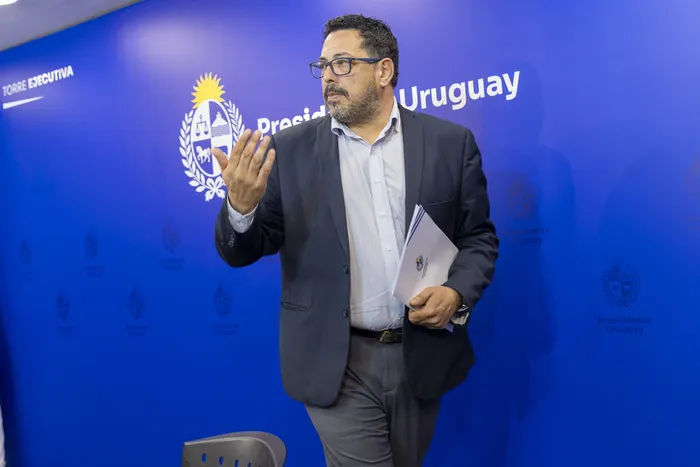 Alejandro Sánchez en la Torre Ejecutiva (archivo, julio de 2025). · Foto: Rodrigo Viera Amaral