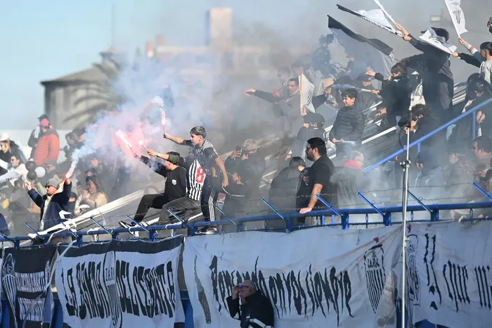 Hinchada de Rio Negro de San Jose (archivo, julio de 2025) · Foto: Alessandro Maradei