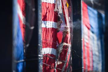Hincha de Central Español en el Parque Palermo (archivo, julio de 2025). · Foto: Gianni Schiaffarino
