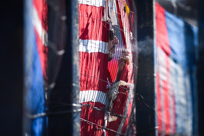 Hincha de Central Español en el Parque Palermo (archivo, julio de 2025). · Foto: Gianni Schiaffarino