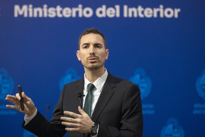 Diego Sanjurjo, el 21 de julio, en el Ministerio del Interior. · Foto: Alessandro Maradei