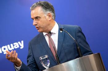 Yamandú Orsi. · Foto: Gianni Schiaffarino