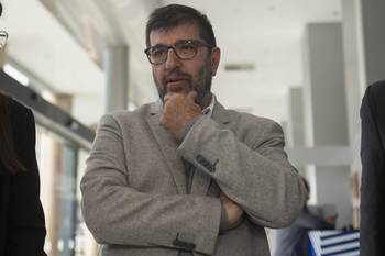 Fernando Pereira en Torre Ejecutiva. · Foto: Alessandro Maradei