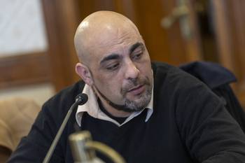 Jonatan Perdomo, presidente de Ofucipe. · Foto: Rodrigo Viera Amaral