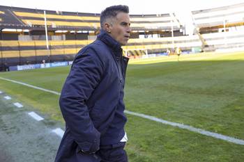 Pablo Peirano, el 9 de agosto, en el Campeón del Siglo. · Foto: Rodrigo Viera Amaral