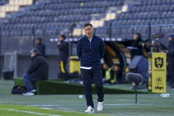 Pablo Peirano durante el clásico en el estadio Campeón del Siglo. · Foto: Rodrigo Viera Amaral