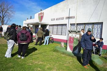 Durante el plenario, el 11 de agosto, en Florencio Sánchez. · Foto: Ignacio Dotti