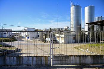 Cierre de la planta de Lactalis en Cardona. · Foto: Ignacio Dotti