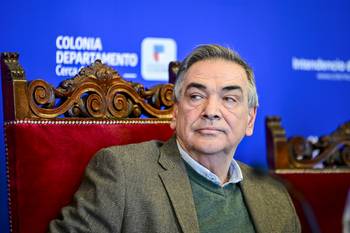 El intendente de Colonia, Guillermo Rodríguez (archivo, agosto de 2025). · Foto: Ignacio Dotti