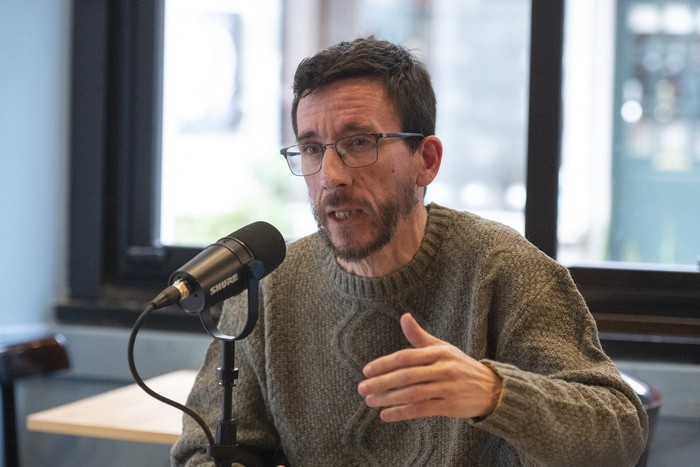 Alejandro Zavala, el 20 de agosto, en la diaria Radio.