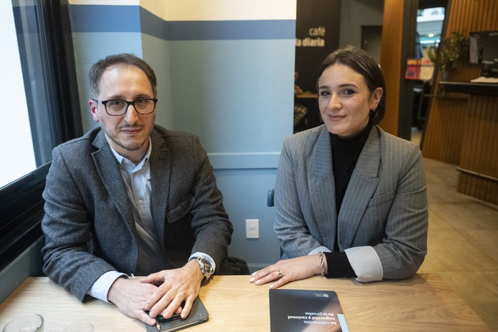 Ignacio Soba y Lucia Fernández. · Foto: Alessandro Maradei