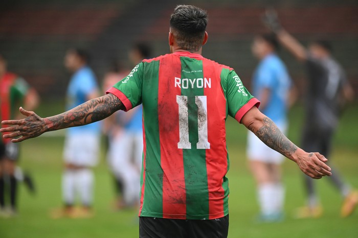 Nicolas Royon de Rampla Juniors, el 20 de agosto, en el estadio Olímpico · Foto: Alessandro Maradei