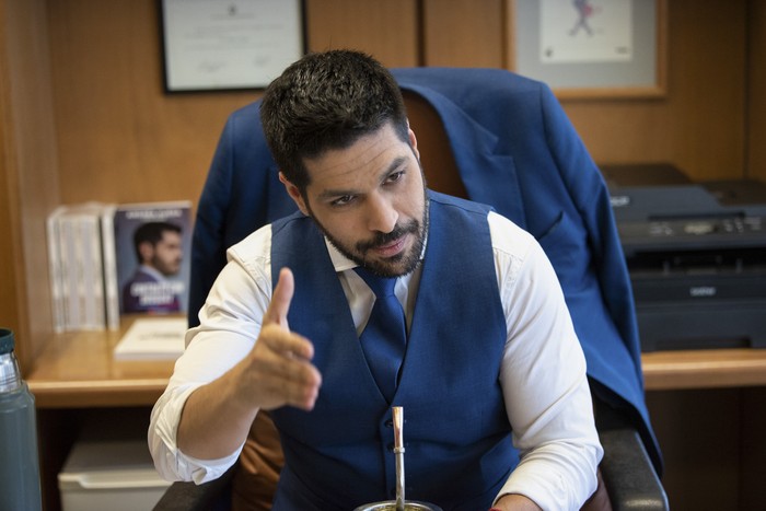 Andrés Ojeda. (archivo, agosto de 2025) · Foto: Gianni Schiaffarino