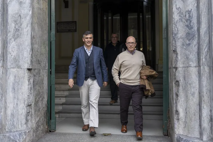 Leonardo Loureiro y Julio César Lestido. Foto: Rodrigo Viera Amaral (archivo, agosto de 2025)