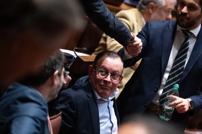 Álvaro Perrone, en la Cámara de Diputados (archivo, noviembre de 2025). · Foto: Gianni Schiaffarino