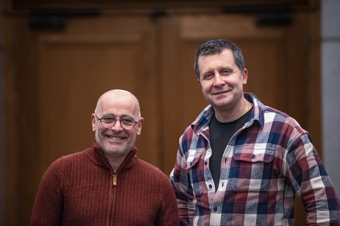 Eduardo Lombardo y Martín García. · Foto: Gianni Schiaffarino