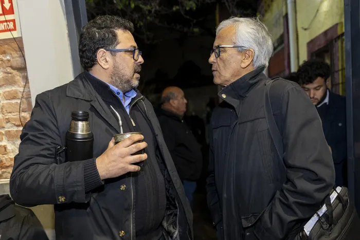 Alejandro Sánchez y Juan Castillo (archivo, setiembre de 2025). · Foto: Rodrigo Viera Amaral