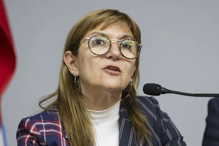 Ana Juanche (archivo, setiembre de 2025). · Foto: Rodrigo Viera Amaral