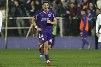 Patricio Pacífico en el estadio Luis Franzini (archivo, setiembre de 2025). · Foto: Rodrigo Viera Amaral