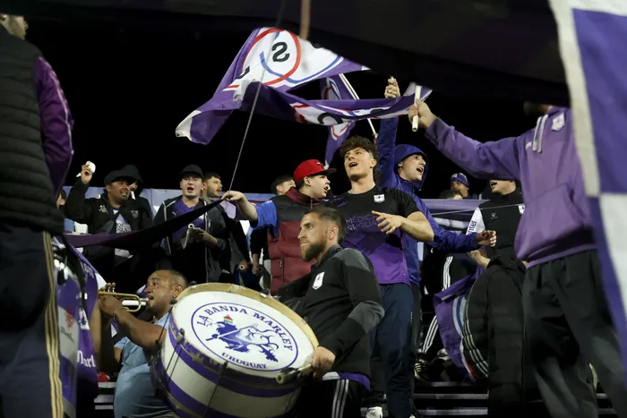 Hinchada de Defensor Sporting (archivo). · Foto: Rodrigo Viera Amaral