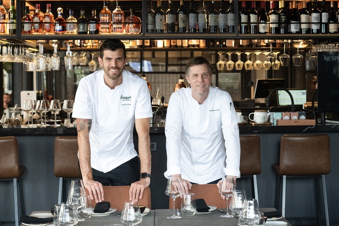 Leandro Rosas y Tomás Bartesaghi. · Foto: Alessandro Maradei