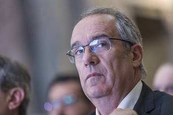 José Carlos Mahía (archivo, octubre de 2025). · Foto: Rodrigo Viera Amaral