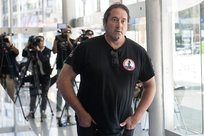 Alvaro Reinaldo, el 8 de octubre, en la Torre Ejecutiva. · Foto: Alessandro Maradei