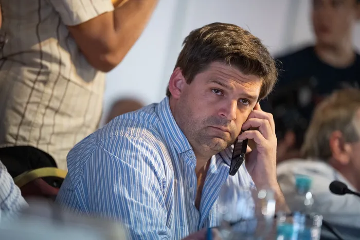 Felipe Algorta, durante la 5° Sesión Plenaria de El Congreso de Intendentes (archivo, octubre de 2025) · Foto: Gianni Schiaffarino