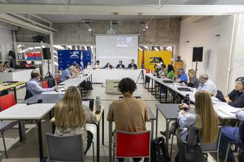 Mesa Política del Frente Amplio (archivo, octubre de 2025). · Foto: Rodrigo Viera Amaral