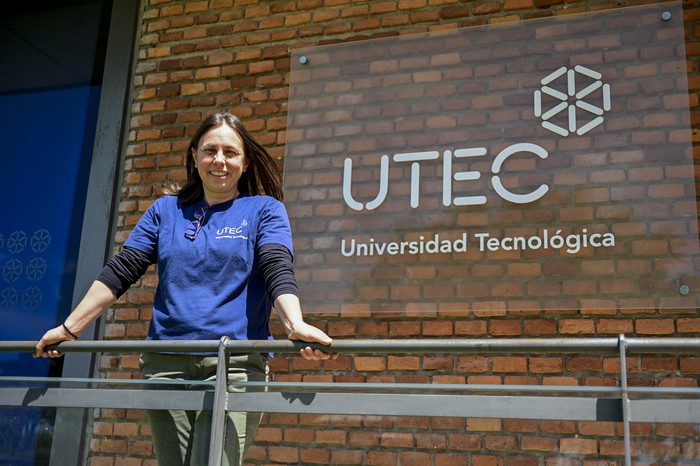 Nora Techeira, coordinadora de la Licenciatura en Ciencias y Tecnología de Lácteos de la UTEC de La Paz, Colonia Piamontesa. · Foto: Ignacio Dotti