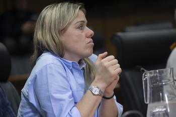 Florencia Astori en el Parlamento (archivo, octubre de 2025). · Foto: Rodrigo Viera Amaral
