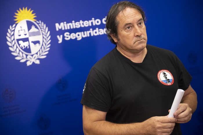 Álvaro Reinaldo, secretario general del SUPRA. · Foto: Gianni Schiaffarino