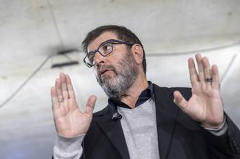 Fernando Pereira, el 27 de octubre, en La Huella de Seregni. · Foto: Rodrigo Viera Amaral