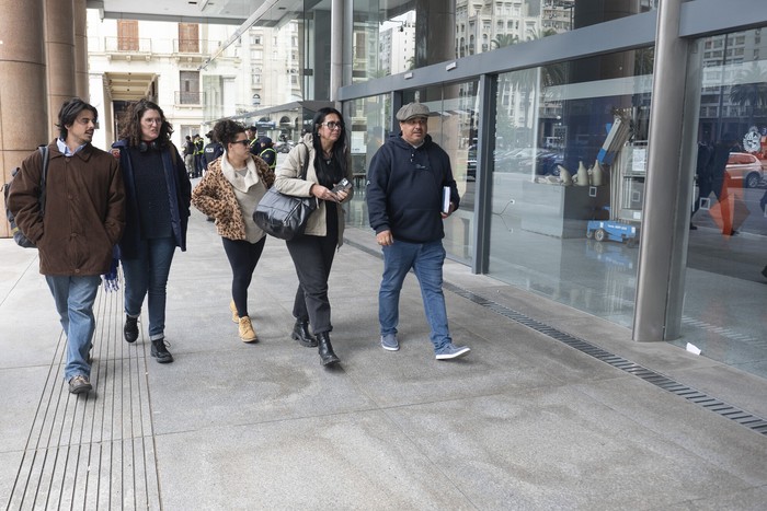 Intergremial Universitaria, el 28 de Octubre, en Torre Ejecutiva. Foto: Alessandro Maradei · Foto: Alessandro Maradei