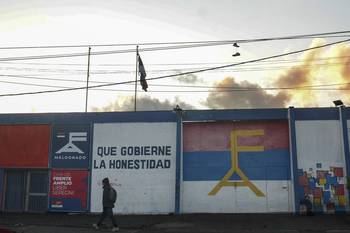 Sede del Frente Amplio en Maldonado (archivo, octubre de 2025). · Foto: Virginia Martínez  Díaz